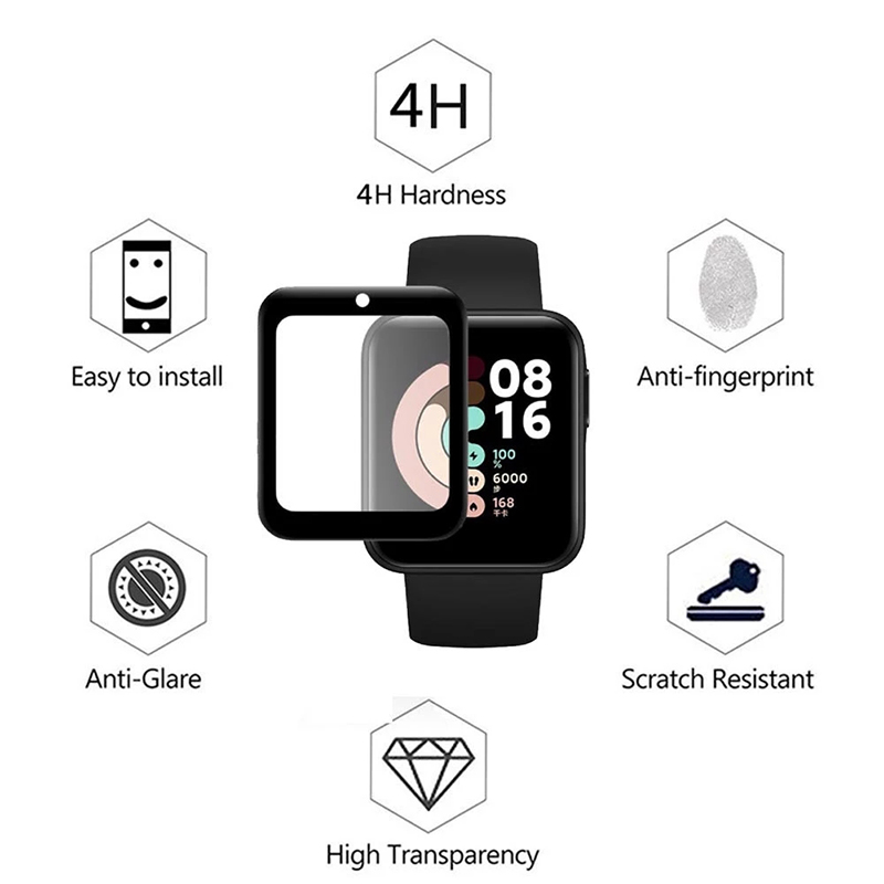 2 Pcs Tempered Glass for Redmi - Smartwatch Watches Xiaomi のレビューと価格