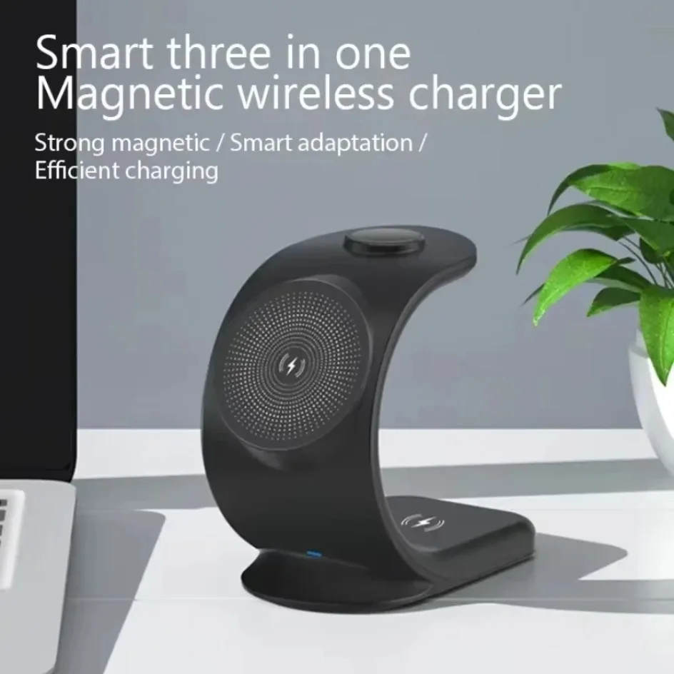 Magnetic Wireless Charger 3 in - Smartwatch Apple Watch のレビューと価格