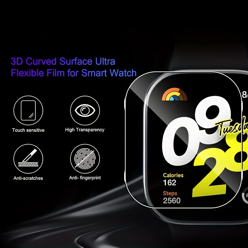 3-5Pcs Premium Tempered Glass  - Smartwatch Watches Xiaomi のレビューと価格