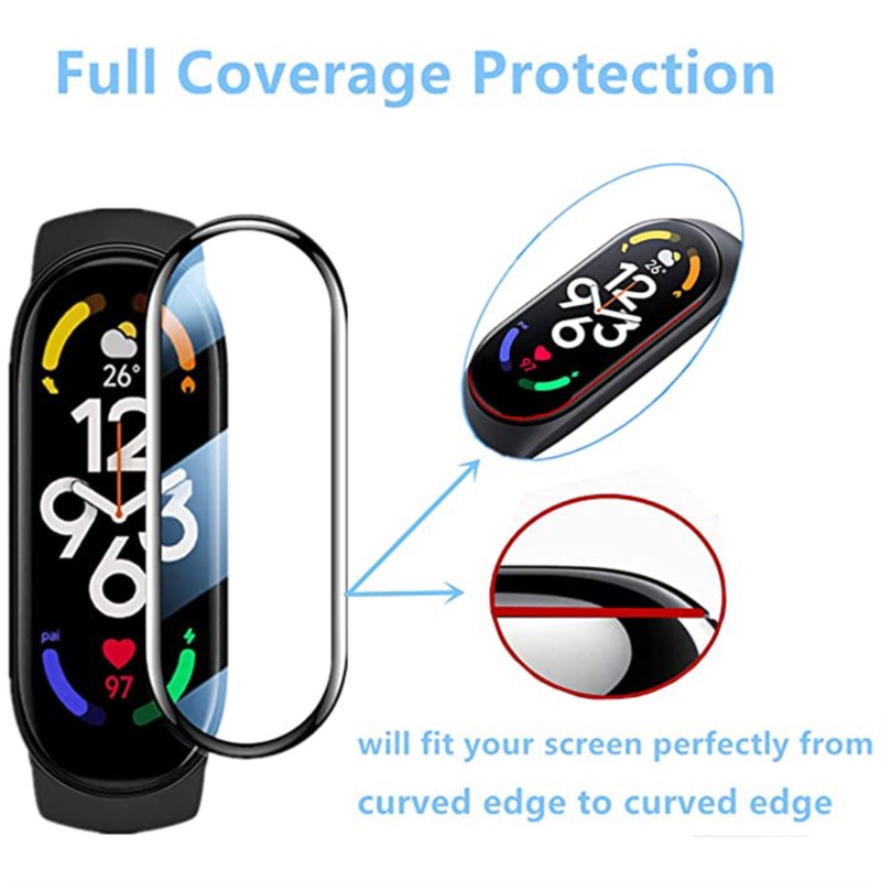 3D Full Screen Protector For X - Smartwatch Watches Xiaomi のレビューと価格