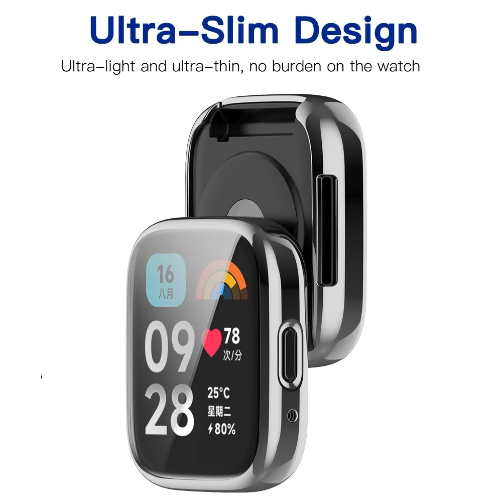 TPU Screen Protector Cover For - Smartwatch Watches Xiaomi のレビューと価格