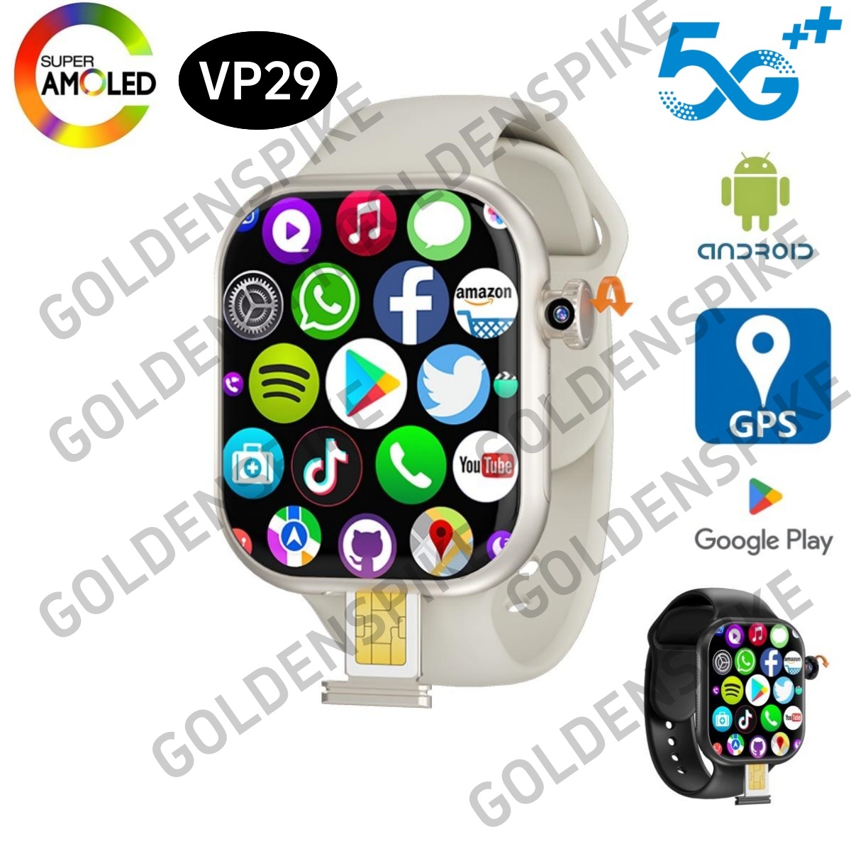 VP29 S10 Plus Smartwatch 4G LT - Smartwatch Watch Whatsapp のレビューと価格