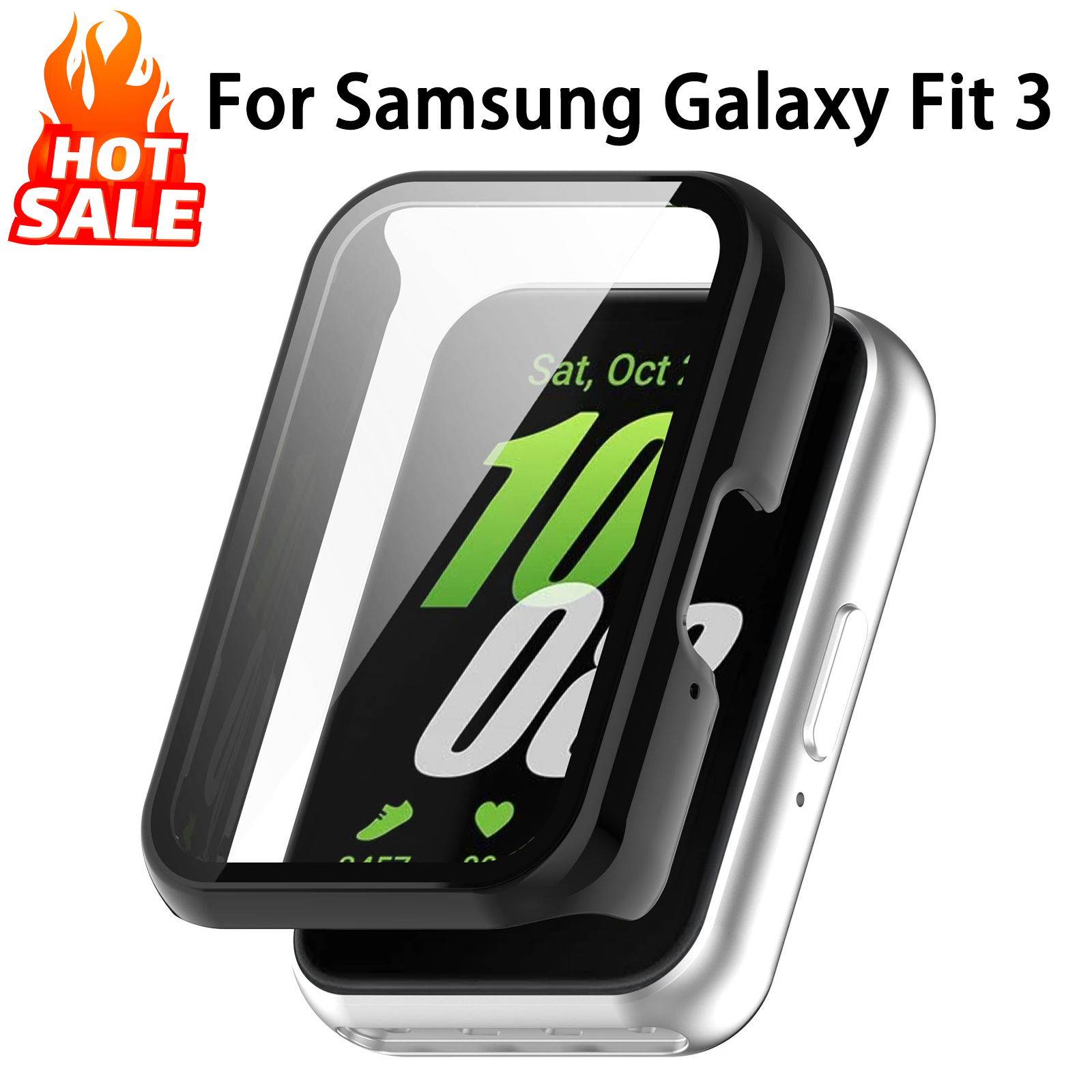 Glass+Case For Samsung Galaxy  - Smartwatch Watches For Girls のレビューと価格