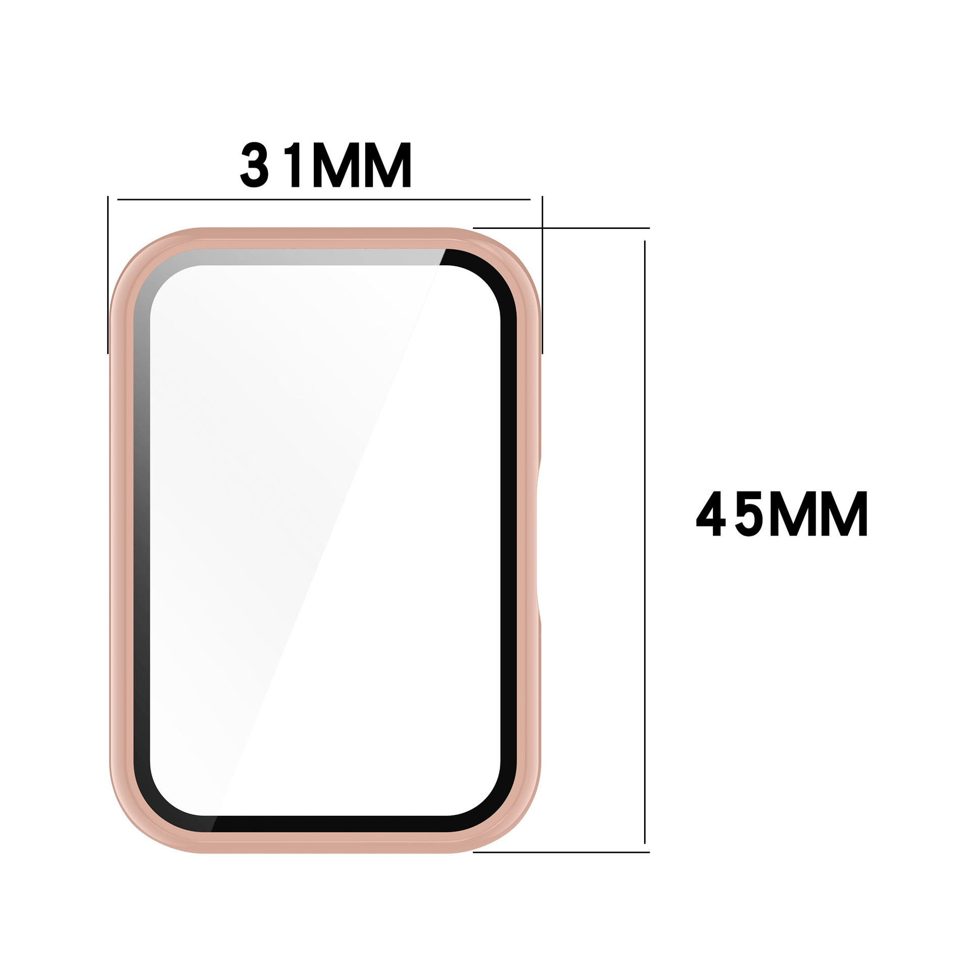 Glass+Case For Samsung Galaxy  - Smartwatch Watches For Girls のレビューと価格