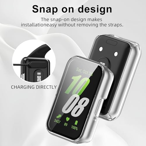 Glass+Case For Samsung Galaxy  - Smartwatch Watches For Girls のレビューと価格
