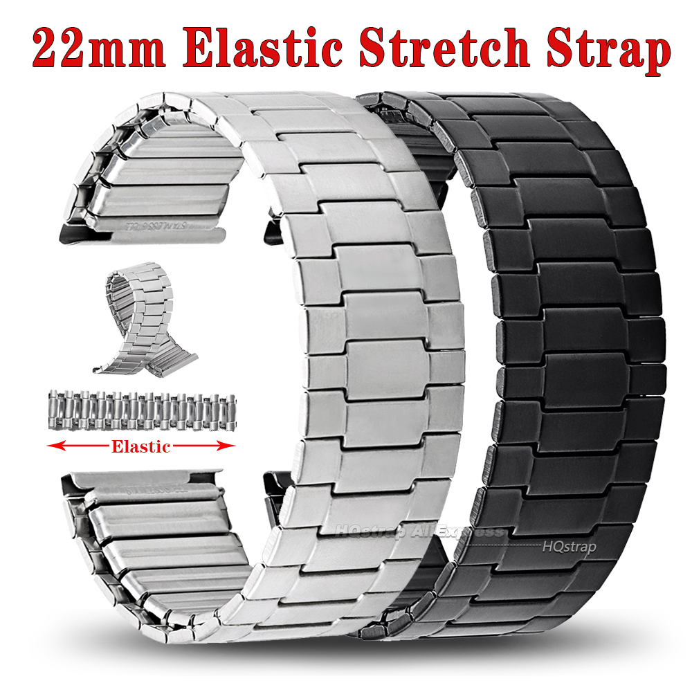 Elastic Steel Watch Strap 22mm - Watches Rolex Smartwatch のレビューと価格