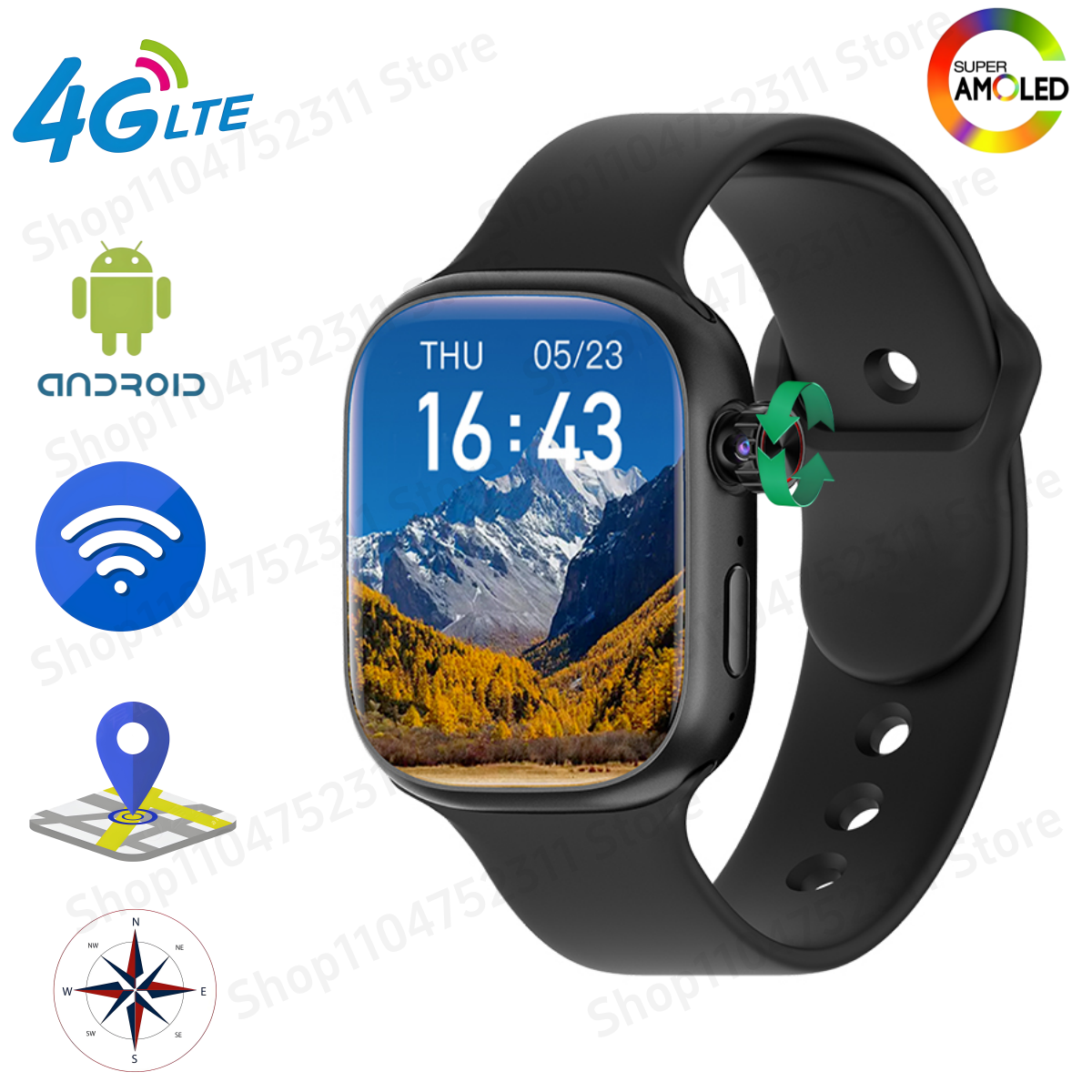S10 MAX Smartwatch 2.29inch An - Smartwatch Watch Whatsapp のレビューと価格