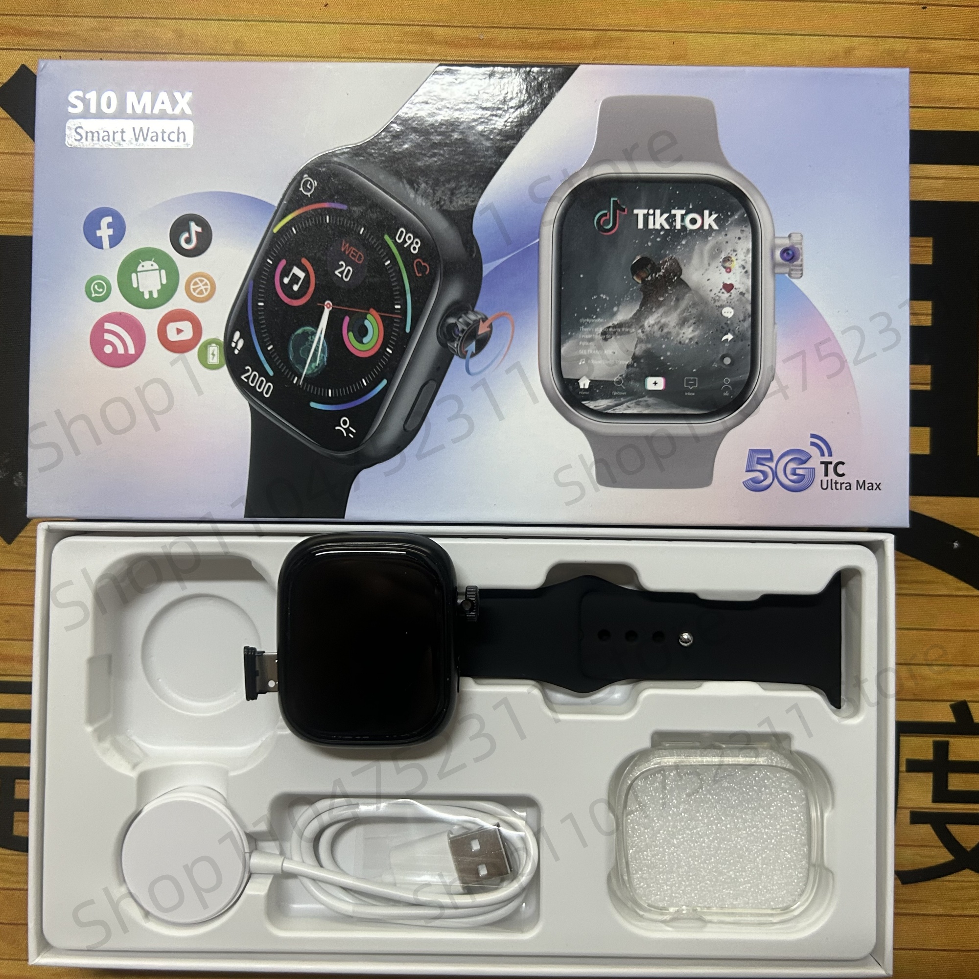 S10 MAX Smartwatch 2.29inch An - Smartwatch Watch Whatsapp のレビューと価格