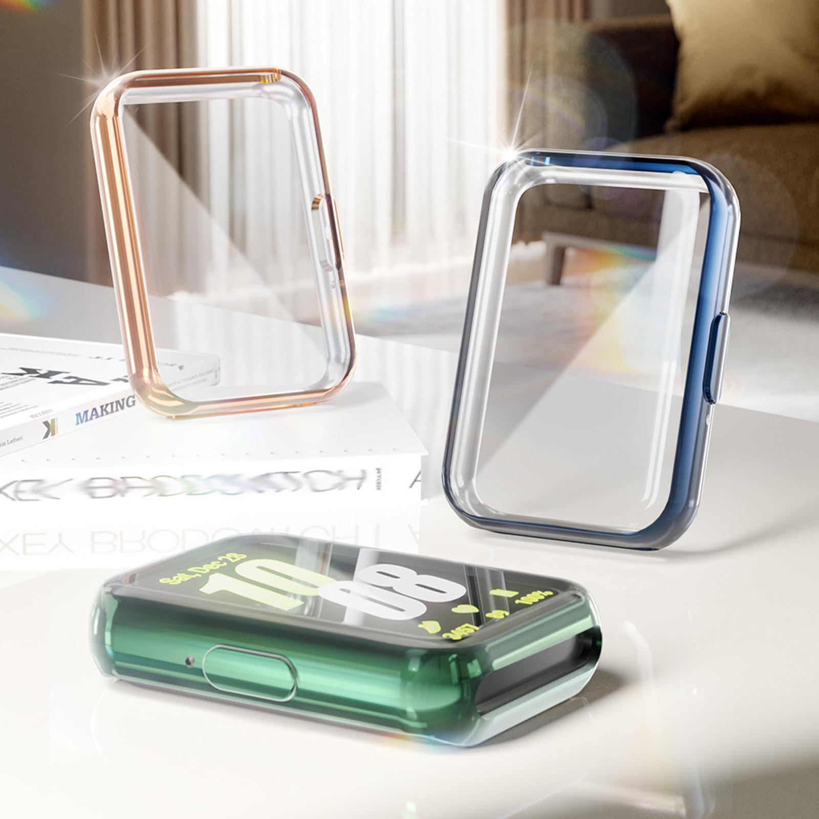 Cover for Samsung Galaxy Fit 3 - Smartwatch Watches For Girls のレビューと価格