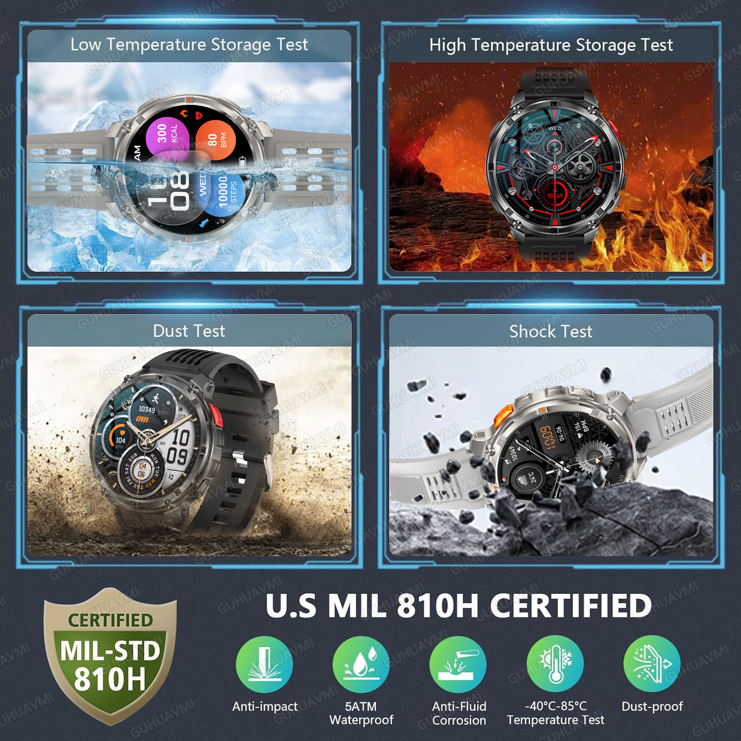 2026 New T-Rex3 Ultra 1100mAh  - Smartwatch Military Watches For Men のレビューと価格