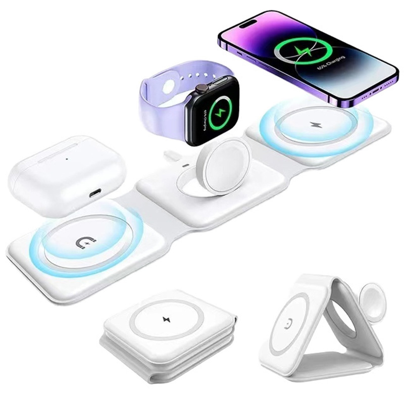 3-in-1 Magnetic Folding Wirele - Smartwatch Apple Watch のレビューと価格