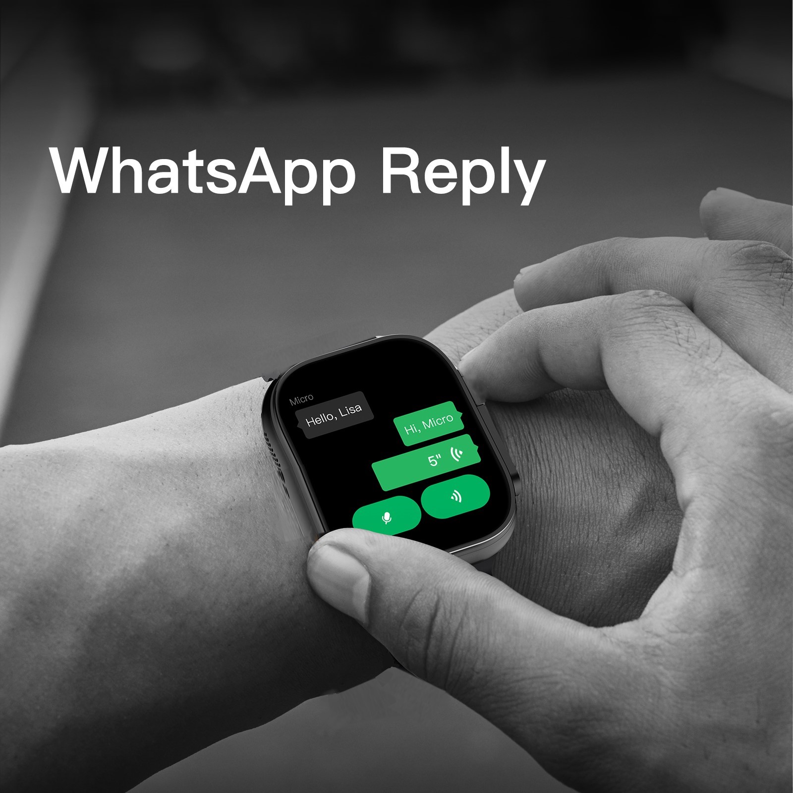 Whatsapp Quick Replies Ultra5  - Smartwatch Watch Whatsapp のレビューと価格