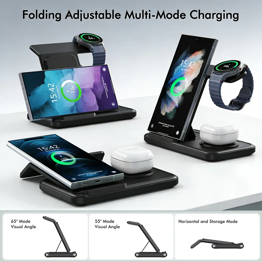 3 IN 1 Wireless Charger Statio - Smartwatch Apple Watch のレビューと価格