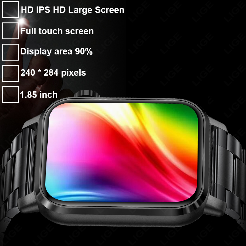 LIGE Smart Watch Sports Fitnes - Smartwatch Watches For Sale のレビューと価格