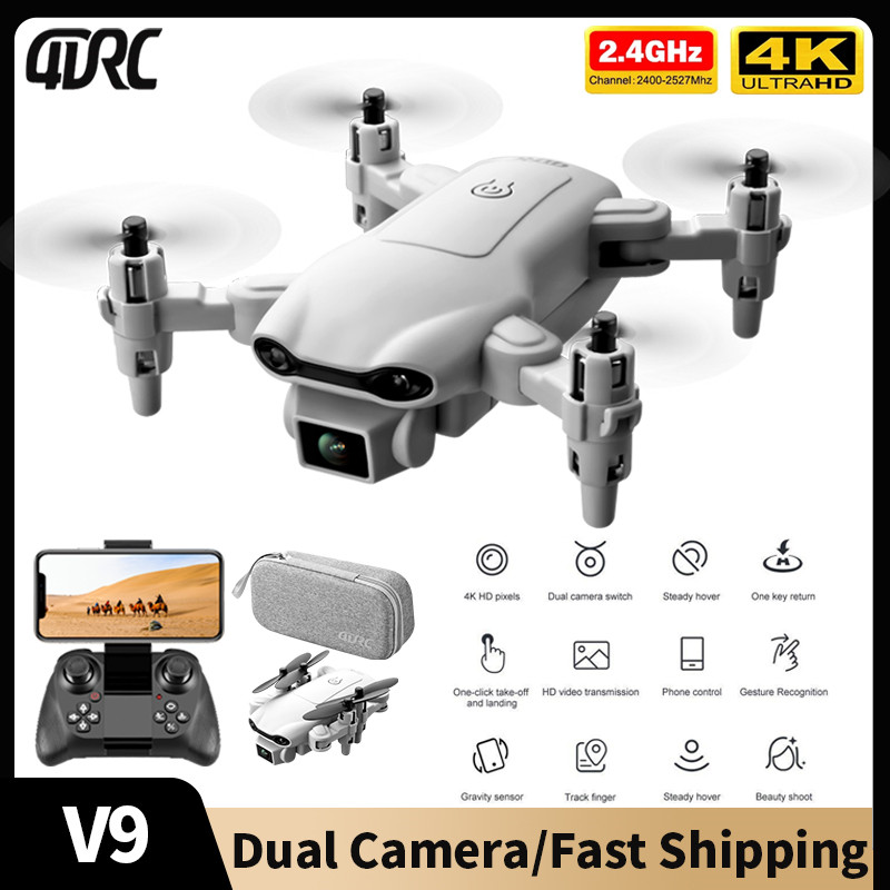 4DRC 2023 New V9 Mini Drone 4k - Hybrid Smartwatch のレビューと価格