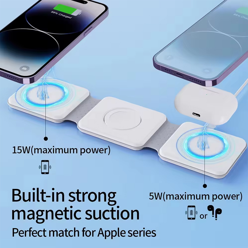 Universal Qi2 Magnetic Foldabl - Smartwatch Apple Watch のレビューと価格