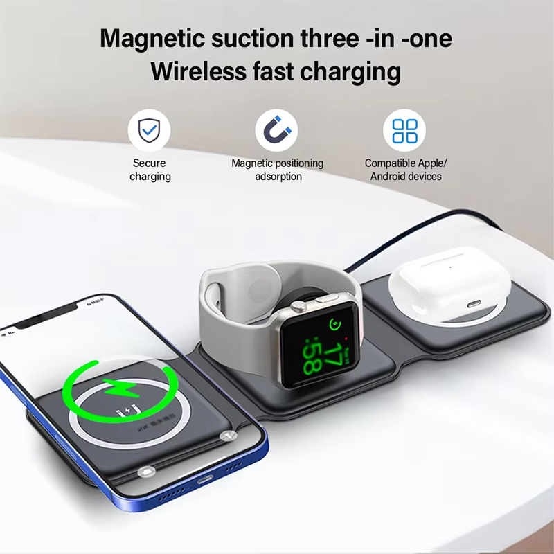Universal Qi2 Magnetic Foldabl - Smartwatch Apple Watch のレビューと価格