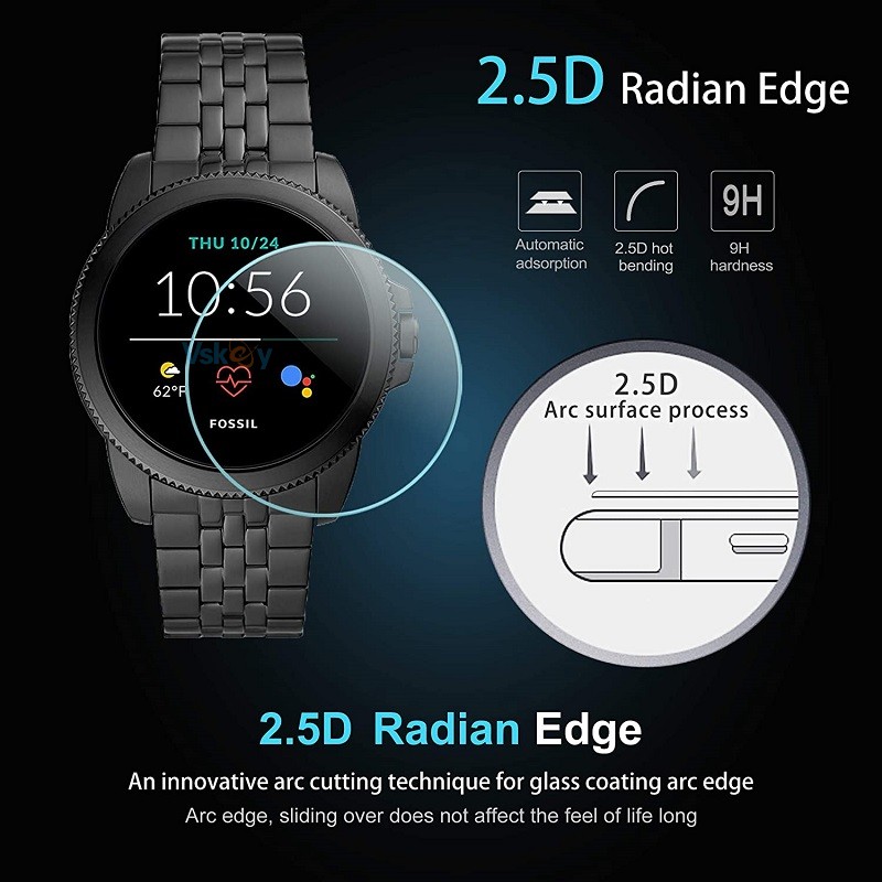 5PCS Smart Watch Screen Protec - Hybrid Smartwatch のレビューと価格