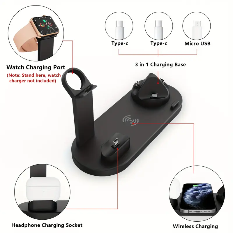 Wireless Charging Station for  - Watches Smartwatch Samsung のレビューと価格