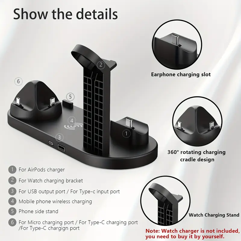 Wireless Charging Station for  - Watches Smartwatch Samsung のレビューと価格