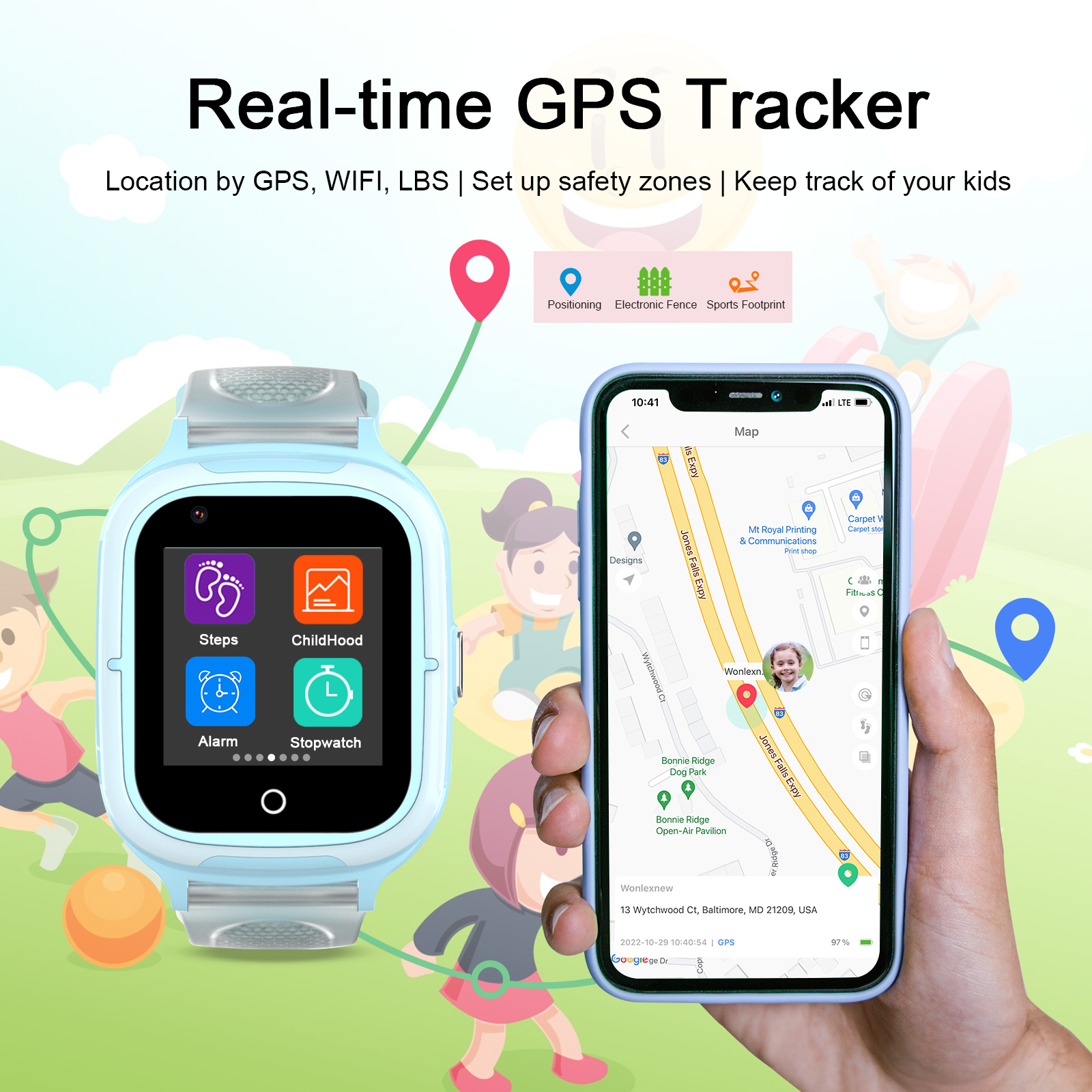 Getfitsoo Smart Watch For Chil - Smartwatch Watch Whatsapp のレビューと価格