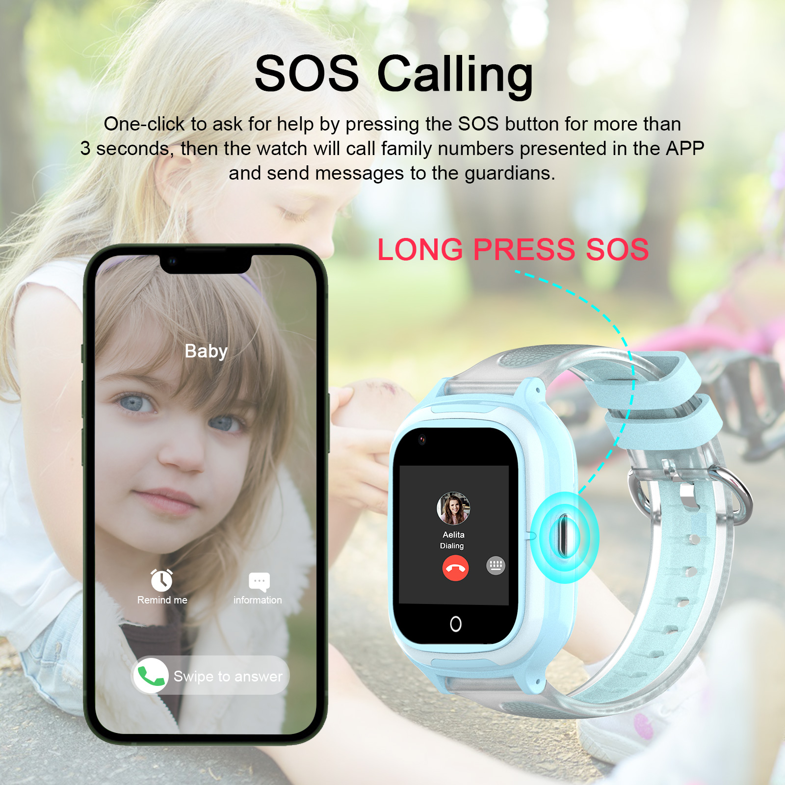 Getfitsoo Smart Watch For Chil - Smartwatch Watch Whatsapp のレビューと価格