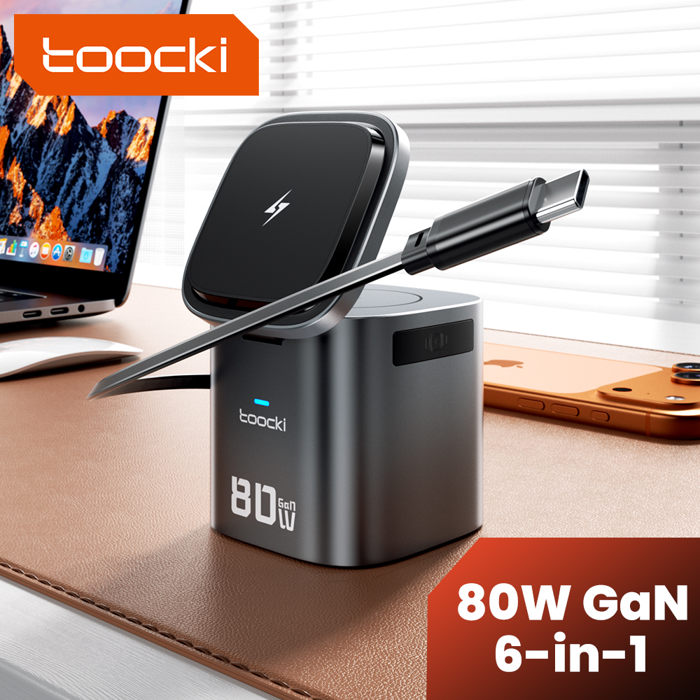 Toocki 80W 6-in-1 GaN Charging - Iwatch Smartwatch のレビューと価格