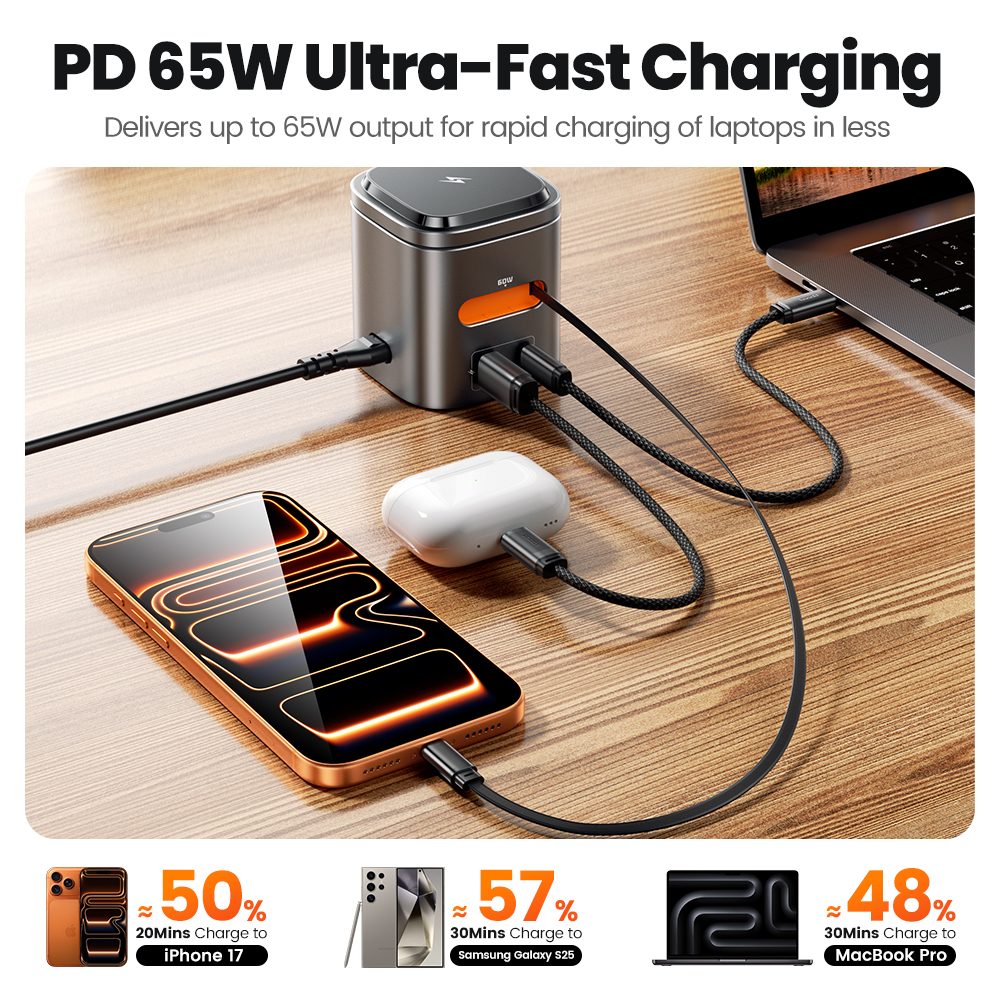Toocki 80W 6-in-1 GaN Charging - Iwatch Smartwatch のレビューと価格