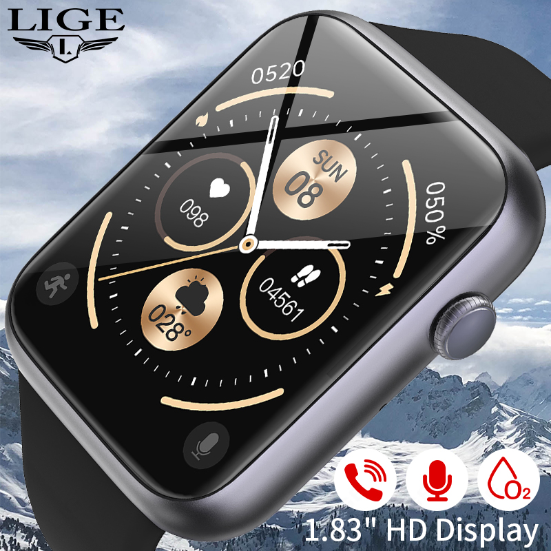 LIGE Smart Watch Sports Heart  - Smartwatch Watches For Sale のレビューと価格