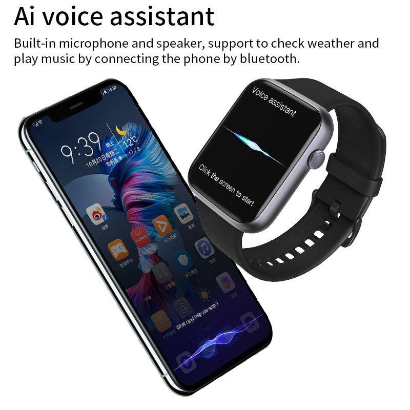 LIGE Smart Watch Sports Heart  - Smartwatch Watches For Sale のレビューと価格