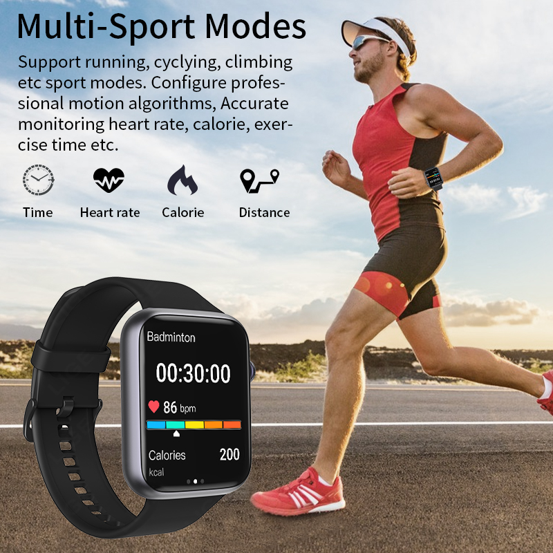 LIGE Smart Watch Sports Heart  - Smartwatch Watches For Sale のレビューと価格