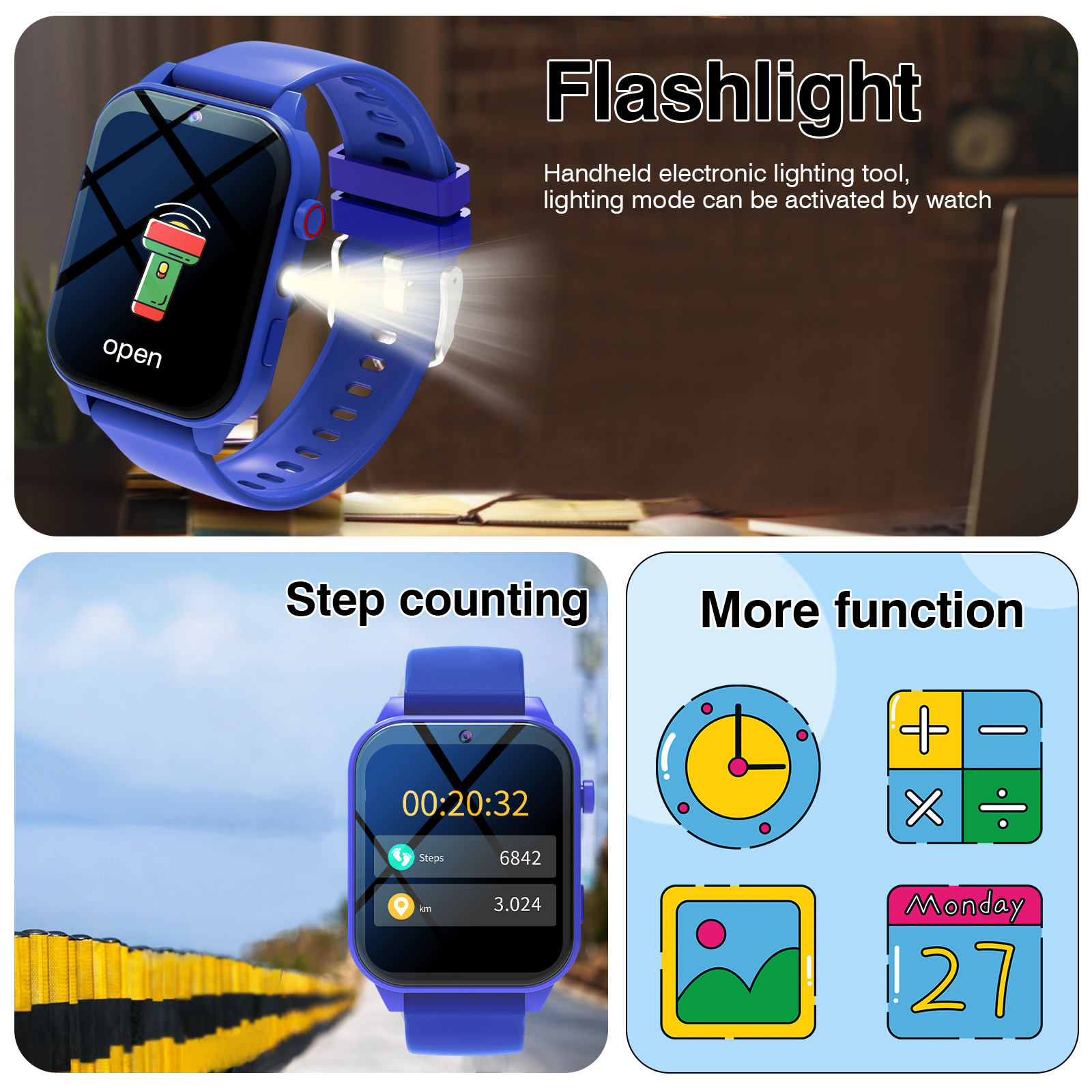 Kids′s Smart Watch 18 Games Ca - Smartwatch Watches Gift For Boys のレビューと価格