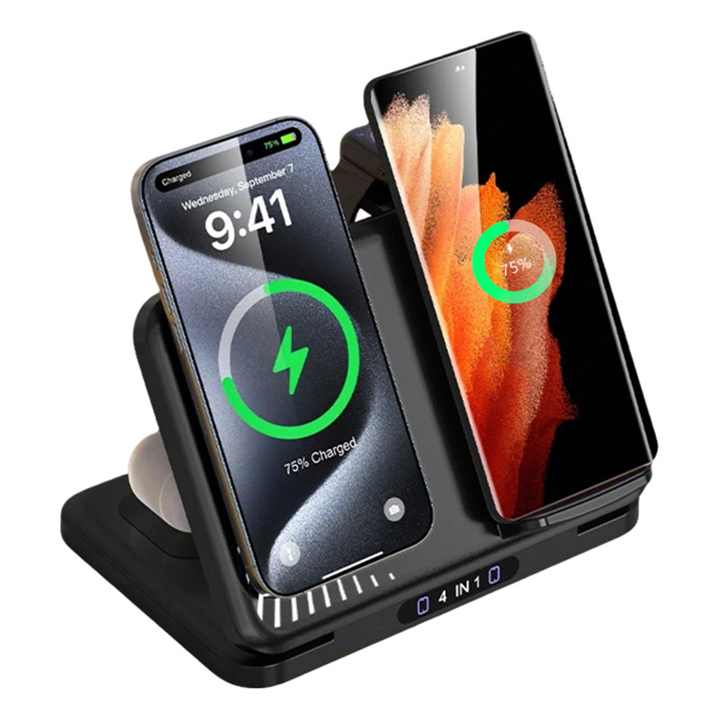 4 in 1 Dual Phone Wireless Cha - Smartwatch Watches Xiaomi のレビューと価格