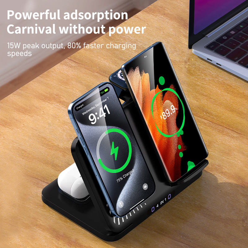 4 in 1 Dual Phone Wireless Cha - Smartwatch Watches Xiaomi のレビューと価格