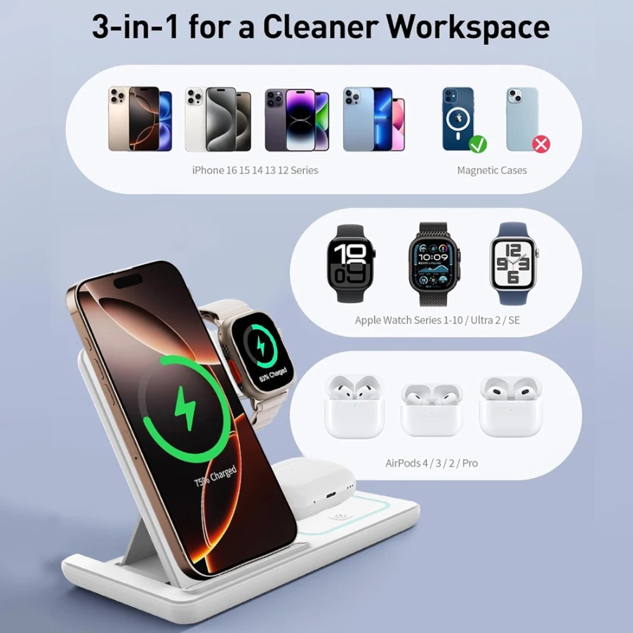 3 in 1 Foldable Night LED Ligh - Watches Smartwatch Samsung のレビューと価格