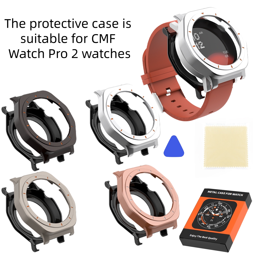 Metal case for CMF BY NOTHING  - Smartwatch Nothing Watches のレビューと価格