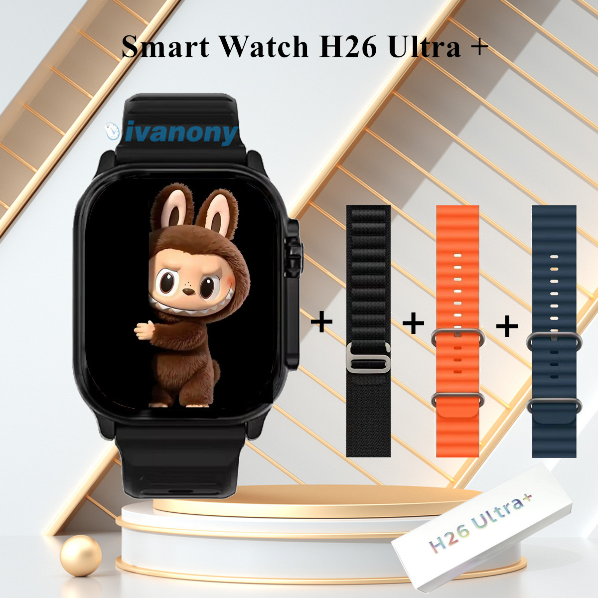 Original Amoled Smart Watch H2 - Smartwatch Watch Whatsapp のレビューと価格