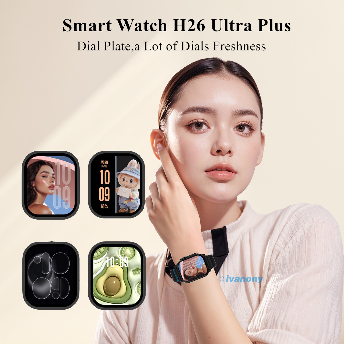 Original Amoled Smart Watch H2 - Smartwatch Watch Whatsapp のレビューと価格