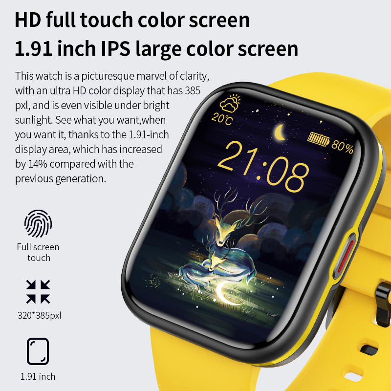 LIGE Smart Watch 1.91inch Spor - Smartwatch Watches For Sale のレビューと価格