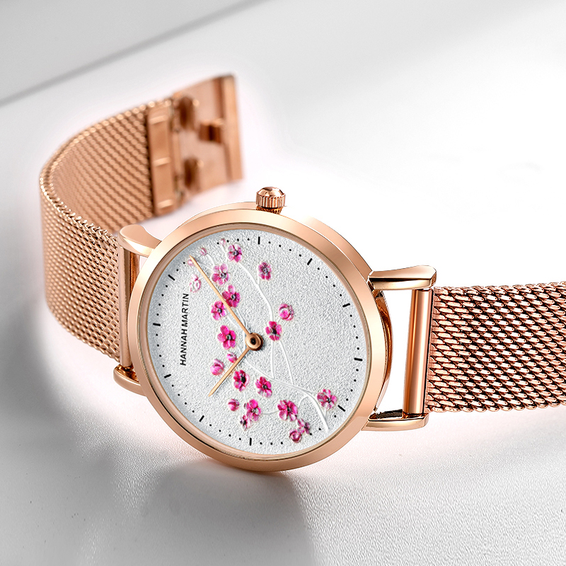 HANNAH MARTIN Women Watch 1324 - Anti-Magnetic Watch のレビューと価格