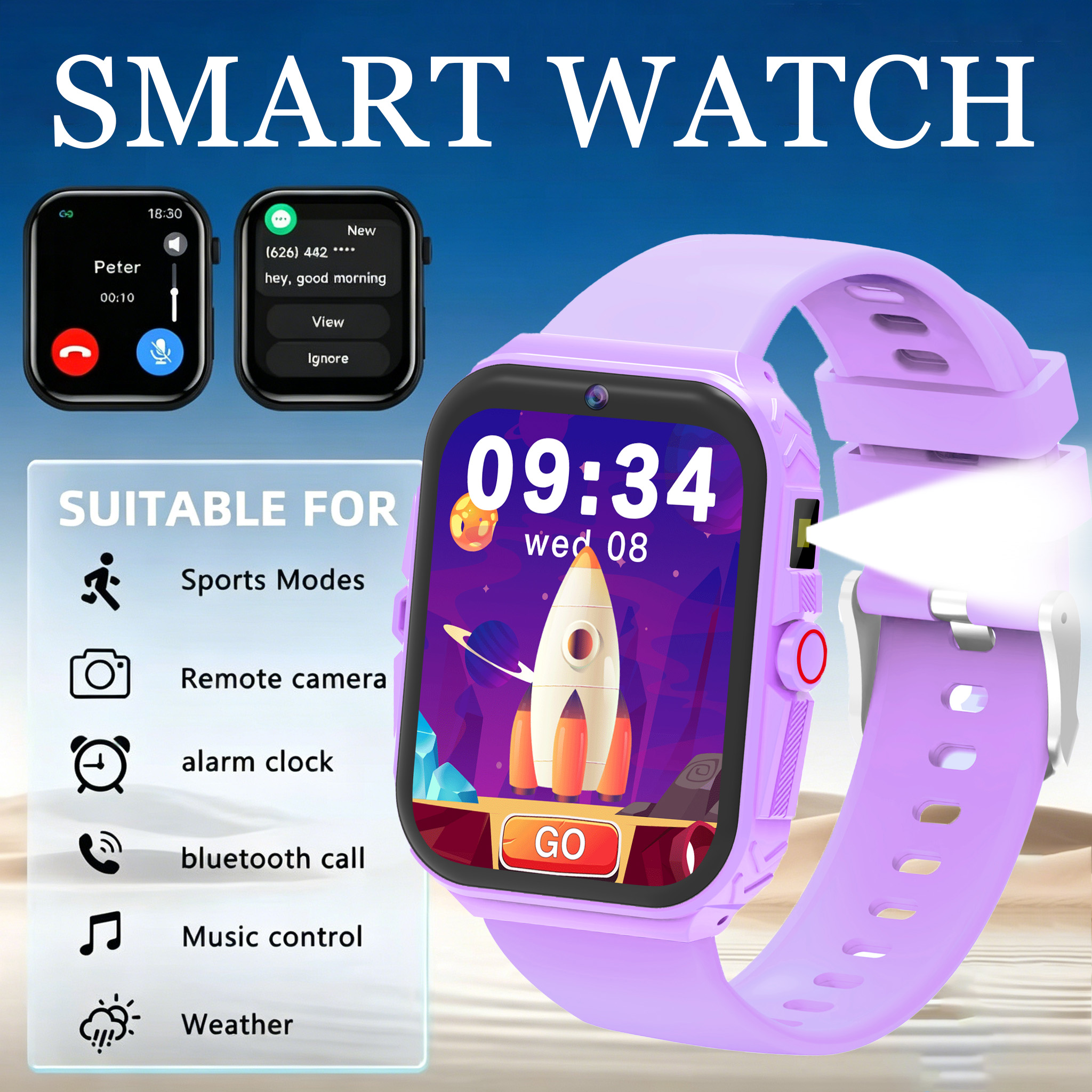 2025 New Smart Watch For Child - Smartwatch Watches Gift For Boys のレビューと価格