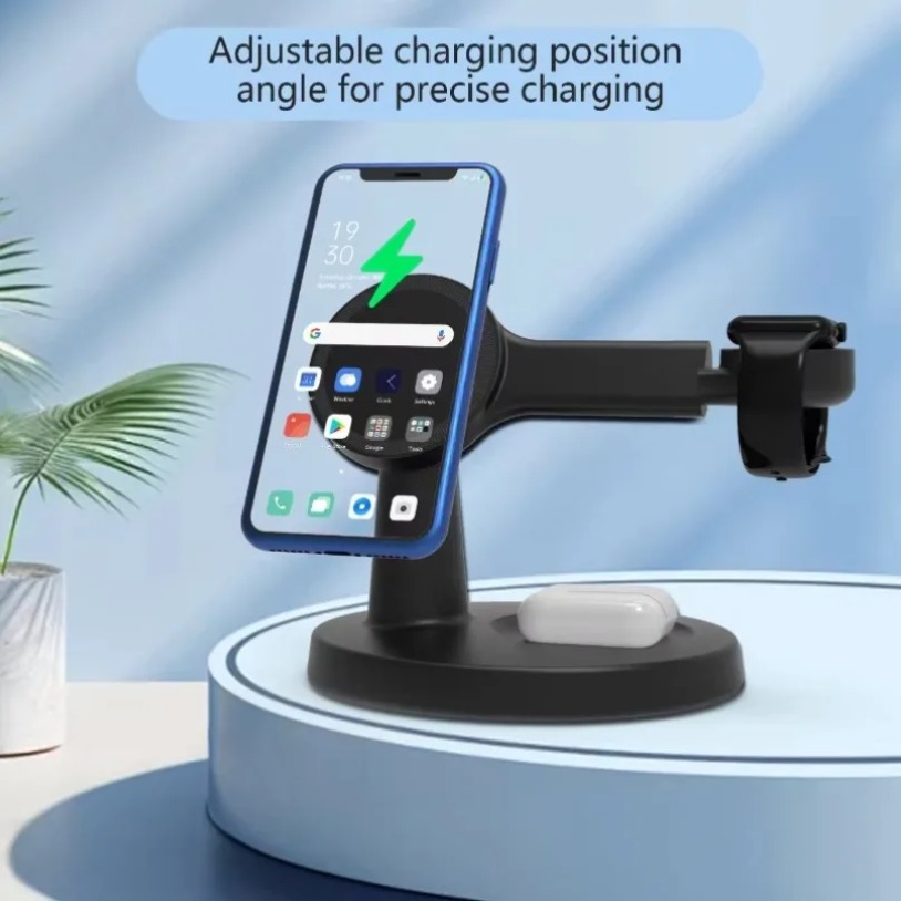 Wireless 3 In 1 Magnetic Charg - Smartwatch Apple Watch のレビューと価格