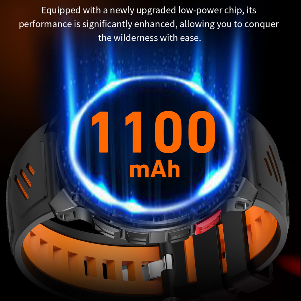2026 New T-Rex3 Pro 1100mAh Ba - Smartwatch Military Watches For Men のレビューと価格