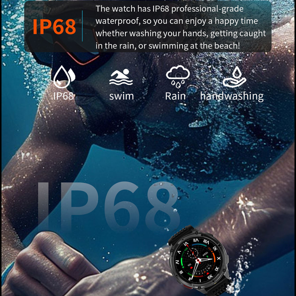 2026 New T-Rex3 Pro 1100mAh Ba - Smartwatch Military Watches For Men のレビューと価格