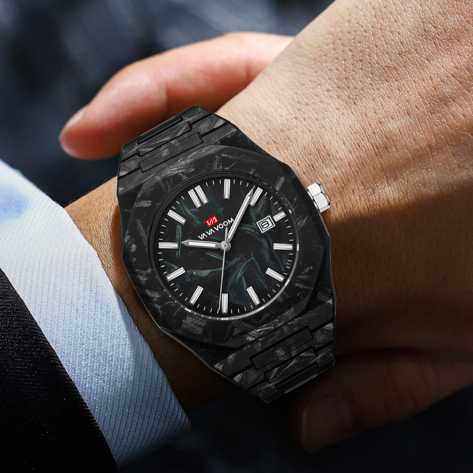 VA VA VOOM Men Watches Quartz  - Smartwatch Military Watches For Men のレビューと価格