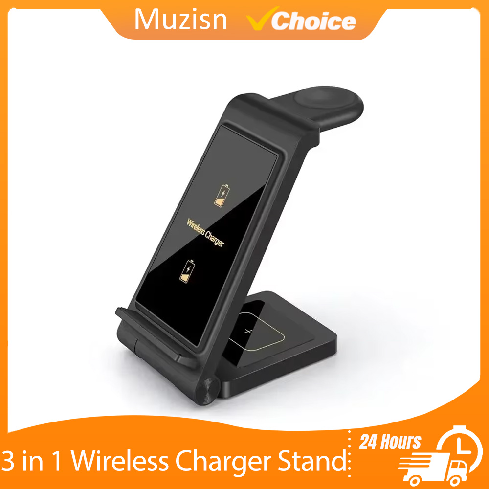 3 in 1 Wireless Charger Stand  - Watches Smartwatch Samsung のレビューと価格