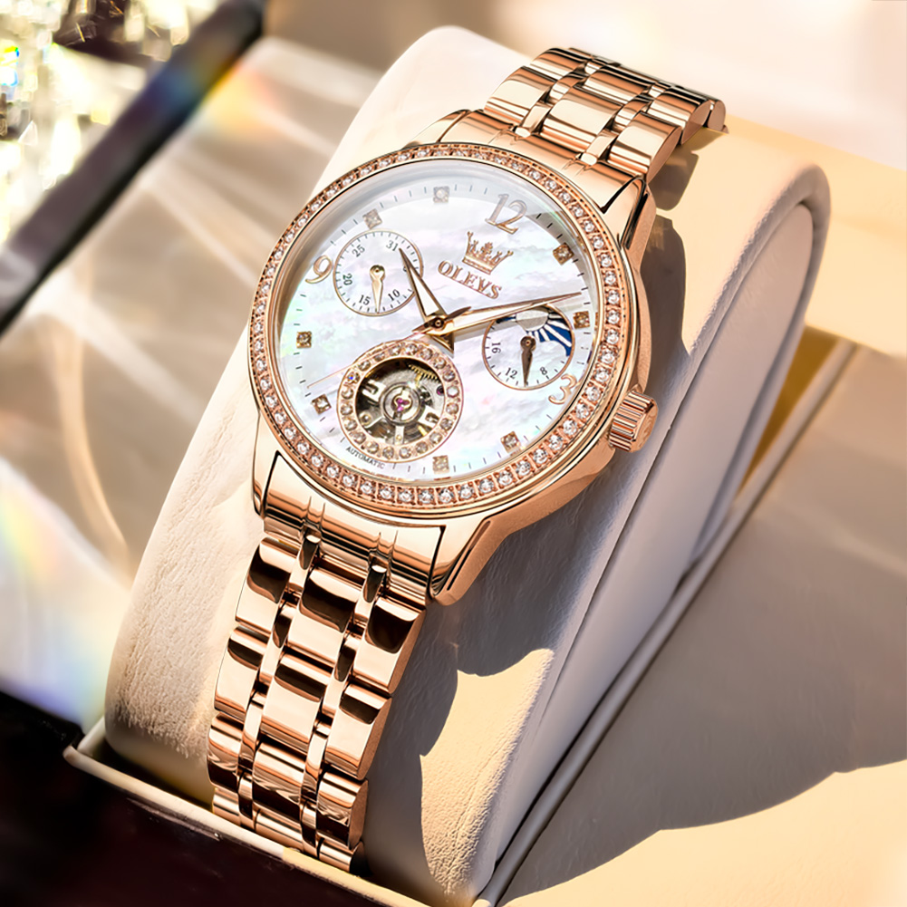 OLEVS Women's Watches Top Bran - Anti-Magnetic Watch のレビューと価格