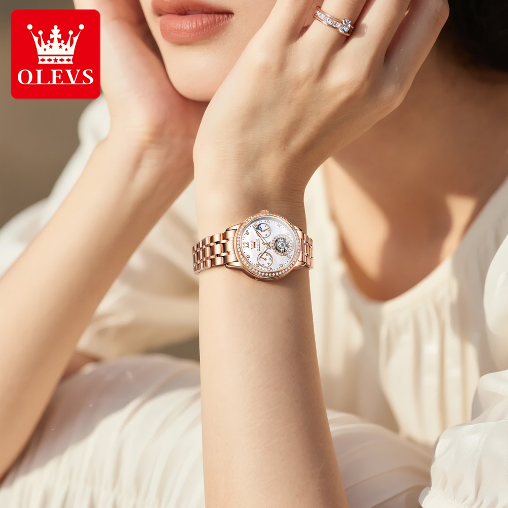 OLEVS Women's Watches Top Bran - Anti-Magnetic Watch のレビューと価格