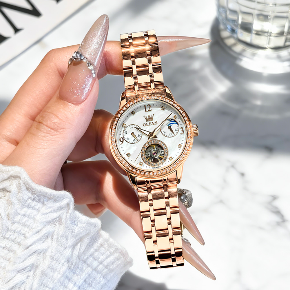 OLEVS Women's Watches Top Bran - Anti-Magnetic Watch のレビューと価格