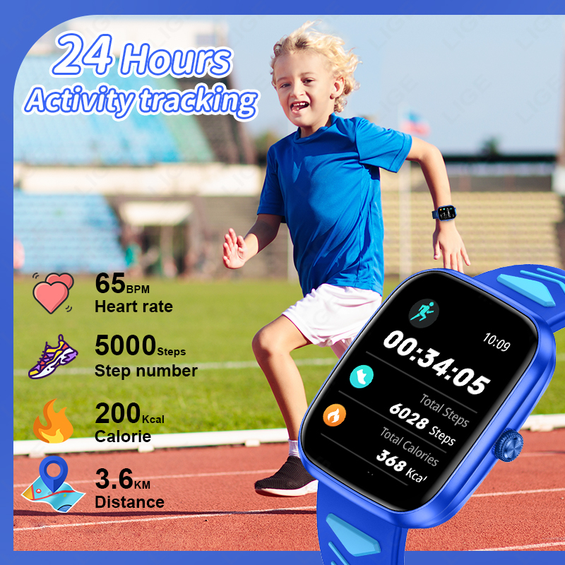 LIGE 2026 Kids Smart Watch Chi - Smartwatch Watches Gift For Boys のレビューと価格